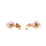 thumbnail Rose Dior Pré Catelan Rose Gold/Pink Quartz Earrings - L'UXE LINK