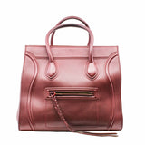 thumbnail PHANTOM BAG LEATHER MEDIUM RED GHW - L'UXE LINK