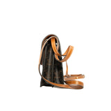 thumbnail Wallet on strap in Triomphe Canvas and Smooth Lambskin ghw - L'UXE LINK