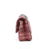 thumbnail Tweed Quilted Resin Pink 2.55 Reissue 225 Double Flap Bag PHW Seri 27 - L'UXE LINK