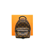 thumbnail Mini Palm Springs Monogram Canvas Backpack GHW - L'UXE LINK
