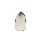 thumbnail Mini Chevron 2.55 Reissue Flap Bag Calfskin White Ghw 2022 #Cehh - L'UXE LINK