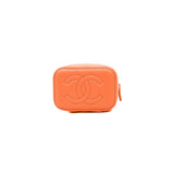 thumbnail Mini Pearl Crush Orange Clair Vanity With Chain GHW Seri P2JUXXXX - L'UXE LINK