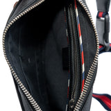 thumbnail mens limited badge belt bag in double G grey - L'UXE LINK