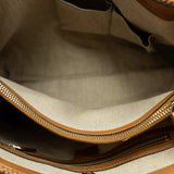 thumbnail GG In Brown/Beige Canvas/Leather Marrakech Tote Bag GHW - L'UXE LINK