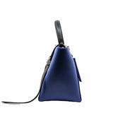 thumbnail BELT HANDBAG LEATHER black navy mix - L'UXE LINK