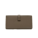 thumbnail Bearn Long Wallet in Epsom Leather Etoupe Ghw Stamp X - L'UXE LINK