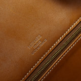 thumbnail birkin 35cm in orange beige fabric/faubourg ghw R stamp - L'UXE LINK
