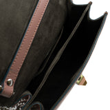 thumbnail Small Kan I Nude Pink Calfskin Scalloped Studded Shoulder Bag - L'UXE LINK
