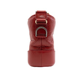 thumbnail Small Gabrielle In Red Aged Calfskin Leather Hobo Bag Multicolor Hardware Seri 27 - L'UXE LINK