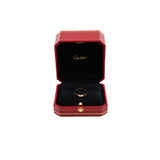 thumbnail C de cartier one diamond wedding ring in 18k rg #50 seriGJZ199 rrp 2540 - L'UXE LINK
