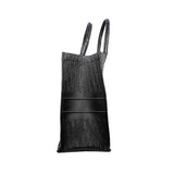 thumbnail large book tote in calfskin black