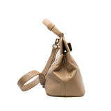 thumbnail Isabella Rossellini Bag In Beige Leather - L'UXE LINK