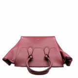 thumbnail Tie Knot Taille Moyenne Cuir Tote Bag red - L'UXE LINK