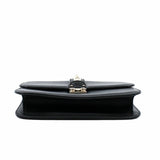 thumbnail Rockstud Lock Glam Bag leather black ghw - L'UXE LINK