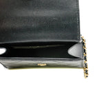 thumbnail mini kelly quilted with top handle in black caviar ghw # NATTXXXX