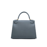 thumbnail kelly 28cm epsom 63 color Vert Amande ghw - L'UXE LINK