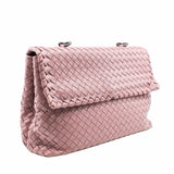 thumbnail CROSSBODY BAG OLIMPIA LEATHER rose pink - L'UXE LINK