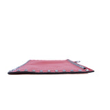 thumbnail Black Rockstud Red Calfskin Zip-Up Clutch Bag - L'UXE LINK