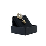 thumbnail Faux Pearl & Strass Flower Pot Brooch - L'UXE LINK