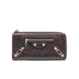 thumbnail wallet brown phw - L'UXE LINK