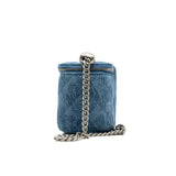 thumbnail Small Denim Vanity Bag Blue Seri KTPKXXXX - L'UXE LINK