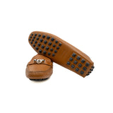thumbnail Irving loafer in leather brown phw #35