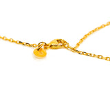 thumbnail As De Coeur Pendant Necklace Gold Swift Leather GHW - L'UXE LINK
