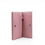 thumbnail long wallet leather pink - L'UXE LINK