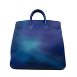 thumbnail Birkin 40 HAC Cosmos Togo Leather Bleu Nuit PHW D Stamp - L'UXE LINK