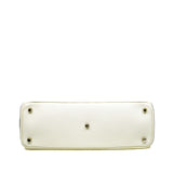 thumbnail medium issimo in white &light purple calfskin leather with strap phw 2015