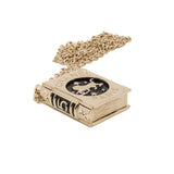 thumbnail Enamel Lion Book Locket Pendant Necklace GHW - L'UXE LINK