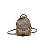 thumbnail Mini Palm Springs Monogram Canvas Backpack GHW - L'UXE LINK