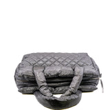 thumbnail large rain tote in grey - L'UXE LINK