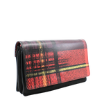 thumbnail flap tote bag fabric mix color phw - L'UXE LINK