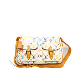 thumbnail Lodge GM In Monogram White/Multicolor Shoulder Bag GHW (Tag With Stamp) - L'UXE LINK