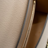 thumbnail Moynat Rejane PM In Leather Beige GHW - L'UXE LINK