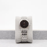 thumbnail Omega 424.10.27.60.01.001 - De Ville Prestige Quartz 27.4 mm Black Dial Steel Ladies Watch - L'UXE LINK