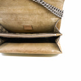 thumbnail Dionysus medium printed coated-canvas and suede shoulder bag in brown color
