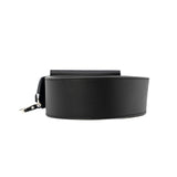 thumbnail Kelly Pocket Bag Strap In Black Swift/Epsom Calfskin Leather 50mm PHW - L'UXE LINK
