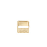 thumbnail Bolduc Scarf 90 Ring In Rose Gold-Plated Brass - L'UXE LINK
