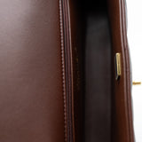 thumbnail medium cf in lambskin/lamb wool wine/beige ghw #TGG3XXXX