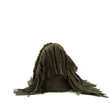 thumbnail Paris-Dallas Lambskin In Brown Fringe Timeless Flap Bag GHW Seri 19 - L'UXE LINK