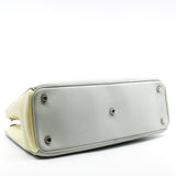 thumbnail Medium Diorissimo In Grey/Yellow/Pink Calfskin Leather Handbag PHW With Strap - L'UXE LINK