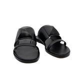thumbnail Sandal in Leather Black #36 - L'UXE LINK