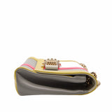 thumbnail Sweet Charity Shoulder Bag Patent Leather mix color ghw - L'UXE LINK