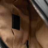 thumbnail GG marmont belt bag in matelassé chevron leather black ghw 2017 - L'UXE LINK