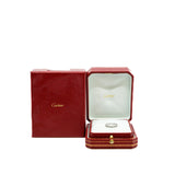 thumbnail Small Model Love Ring In White Gold With Diamonds Size 53 - L'UXE LINK