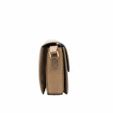 thumbnail triomphe bag medium lizard brown light camel ghw - L'UXE LINK