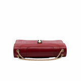 thumbnail SERPENTINE MM RED DOUBLE FLAP GHW - L'UXE LINK
